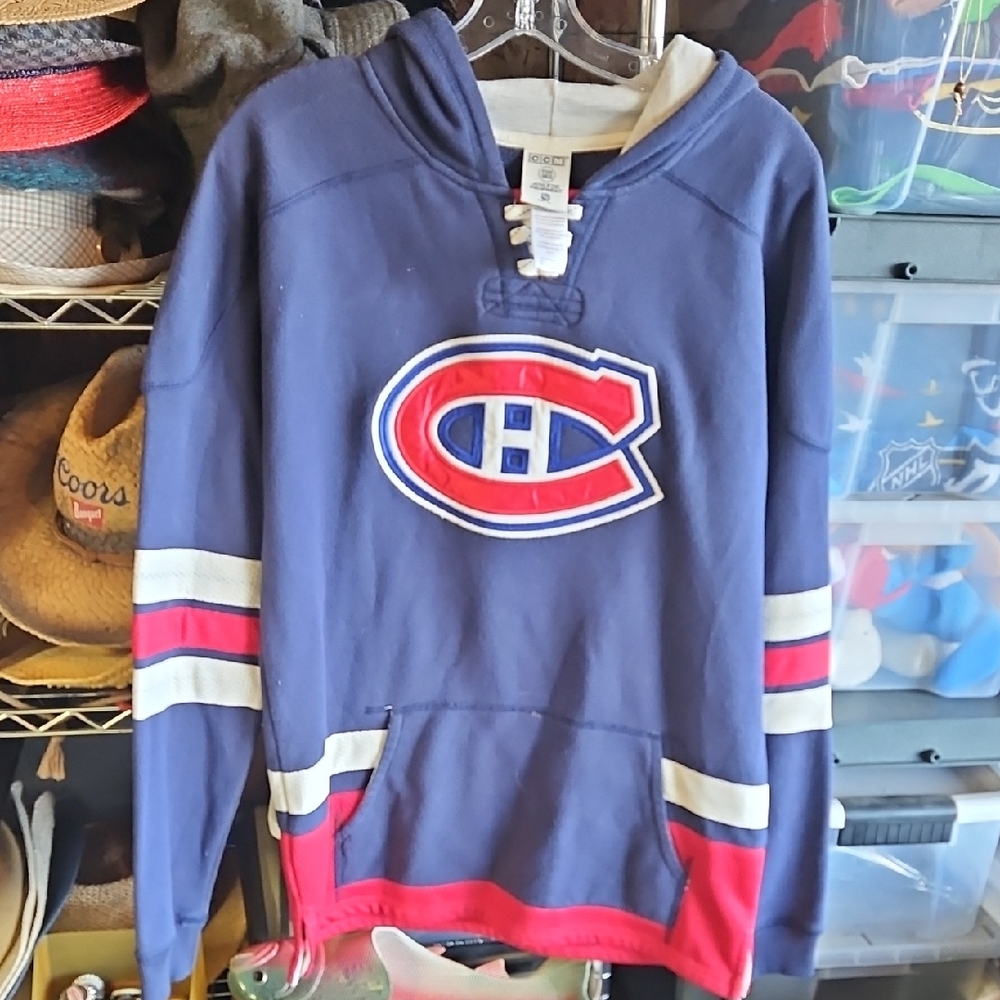 NHL Montreal Canadians Hoodie Mens X Large